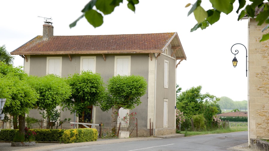 Sauternes ofreciendo una casa