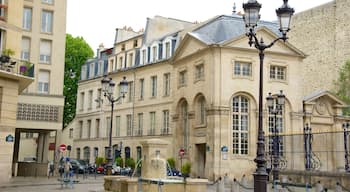 Quartier Latin/Pantheon das einen Geschichtliches und Springbrunnen