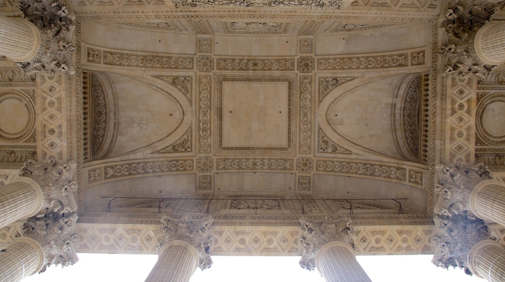 Latin Quarter - Pantheon featuring heritage architecture and interior views