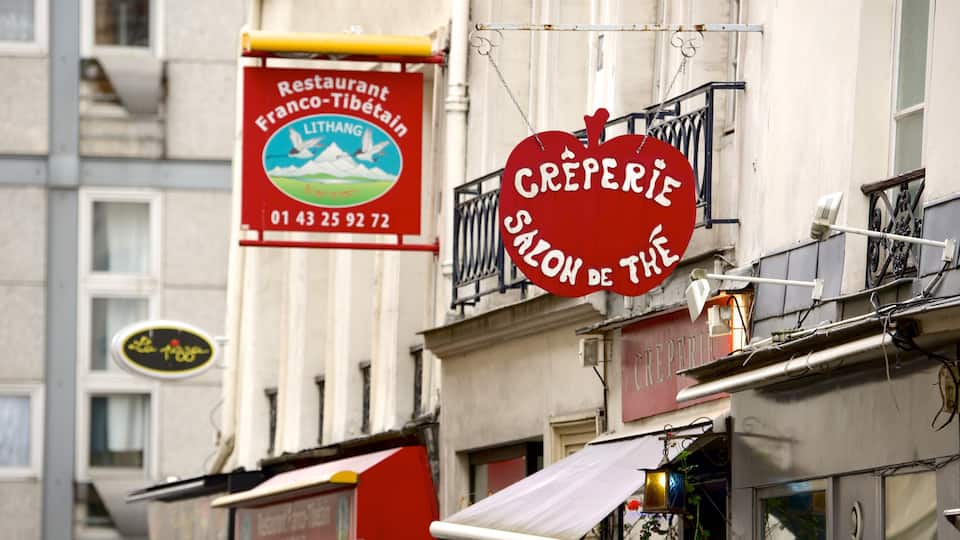 Quartier Latin - Panthéon mostrando sinalização