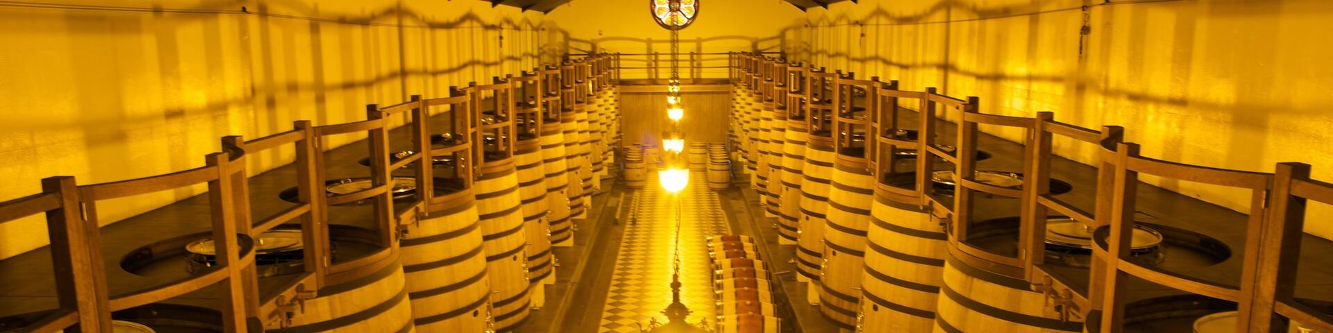 Chateau Pape Clement featuring interior views