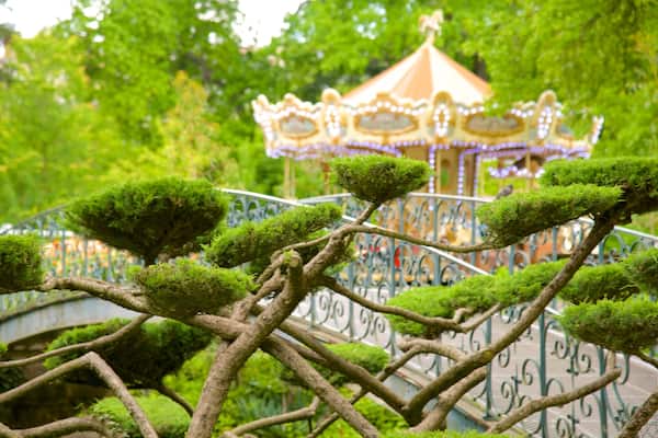 Jardin public mettant en vedette jardin et balades