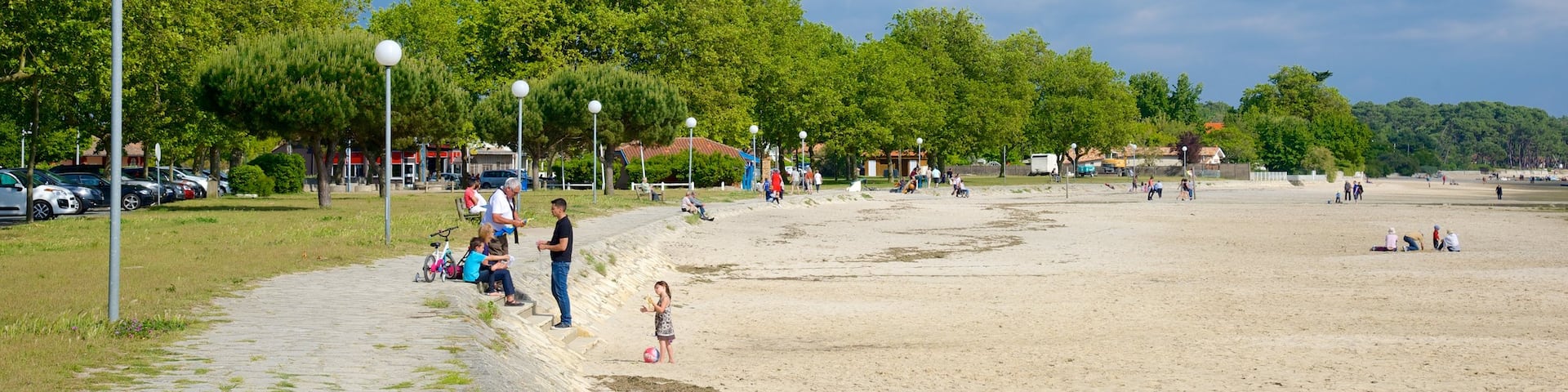 Bordeaux featuring a sandy beach