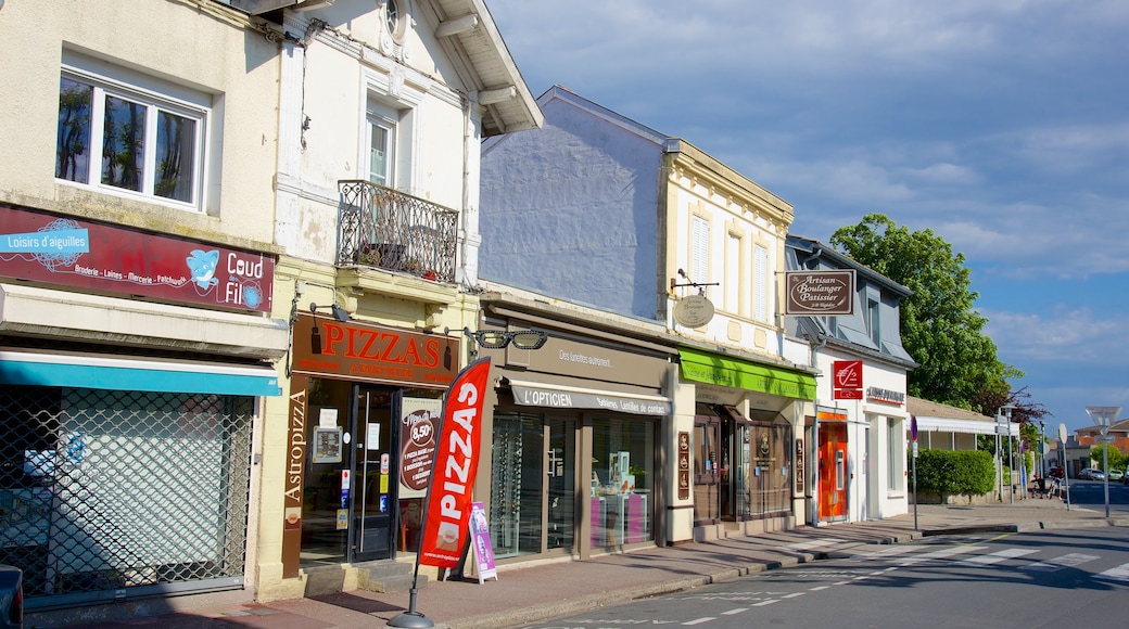 Bordeaux som visar en kuststad