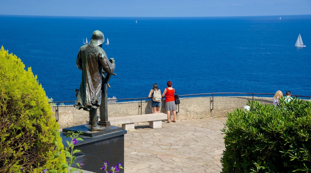 Monaco which includes views and general coastal views