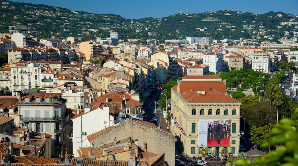 Cannes Old Town which includes a coastal town