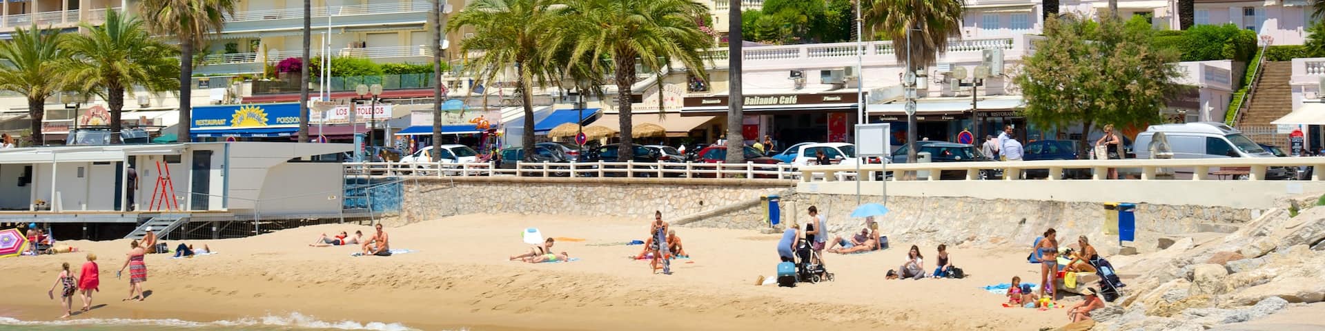 Midi Beach featuring a beach and a coastal town