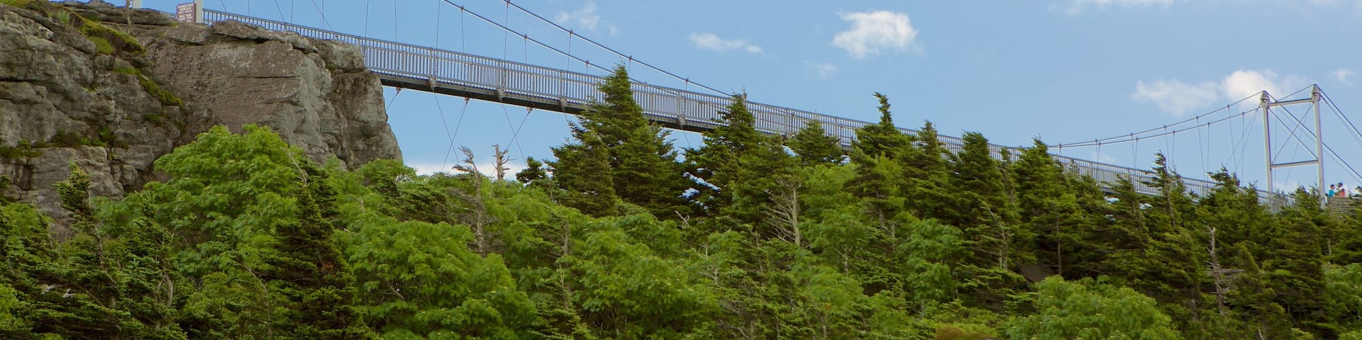 Grandfather Mountain das einen BrĂŒcke