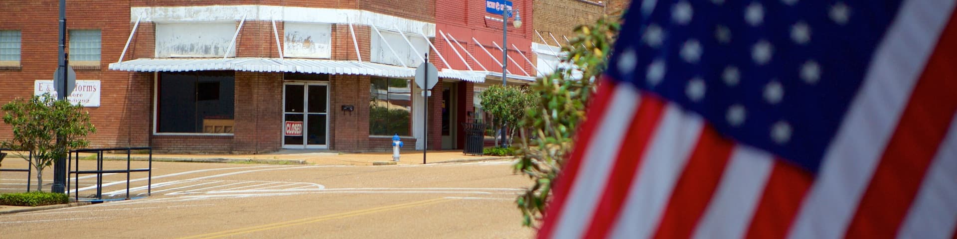 Magee featuring a small town or village