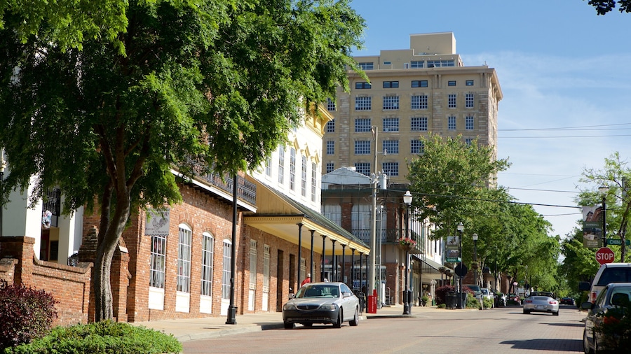 Vicksburg ofreciendo una pequeña ciudad o pueblo