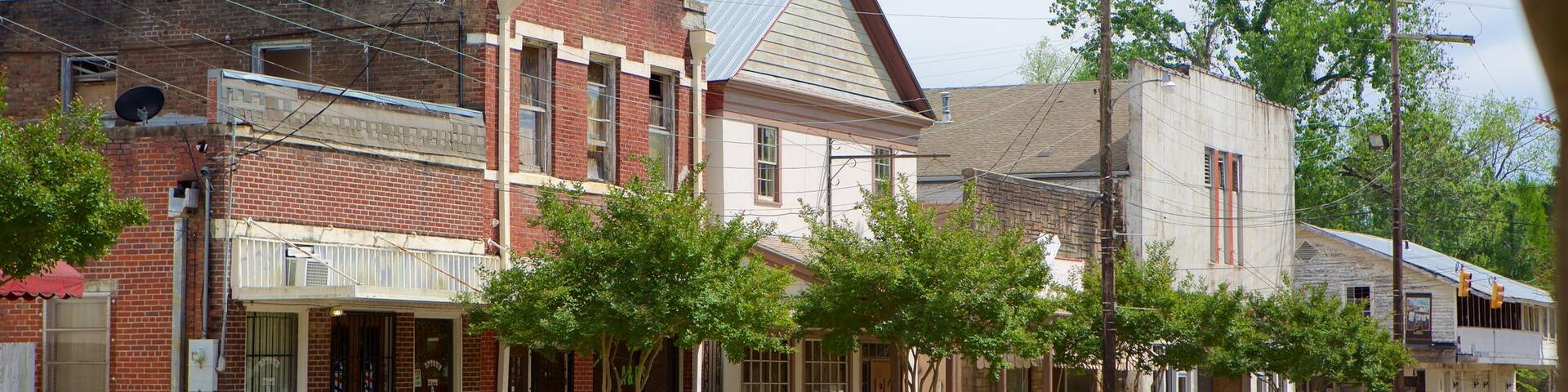Port Gibson showing a small town or village