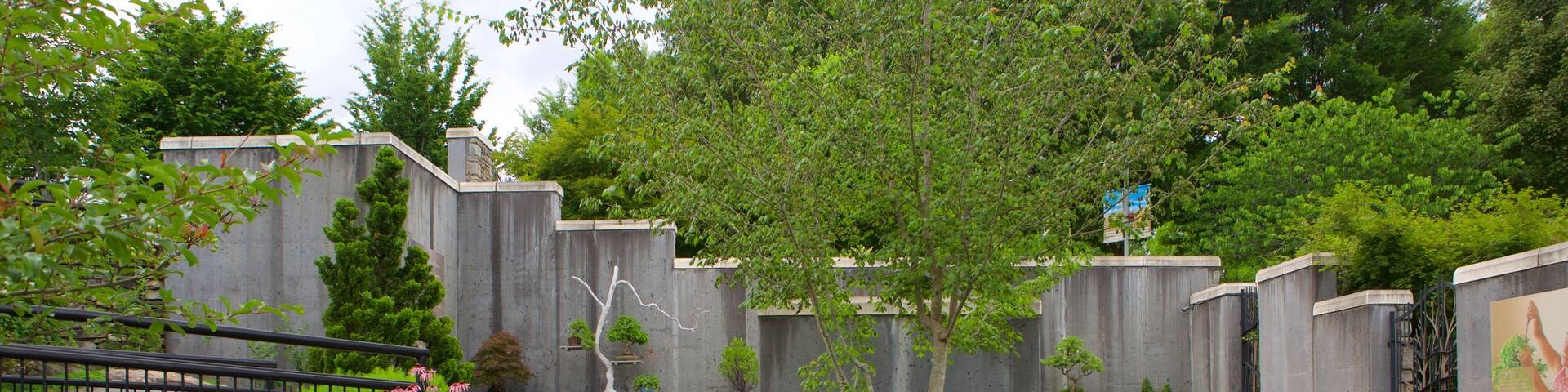 North Carolina Arboretum which includes a park