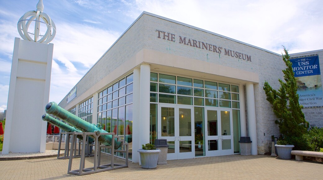 Mariner\'s Museum que incluye señalización