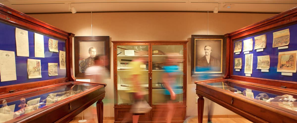 West Virginia State Museum which includes interior views