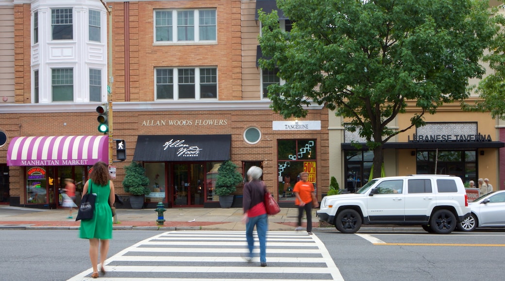 Woodley Park das einen Straßenszenen und Stadt