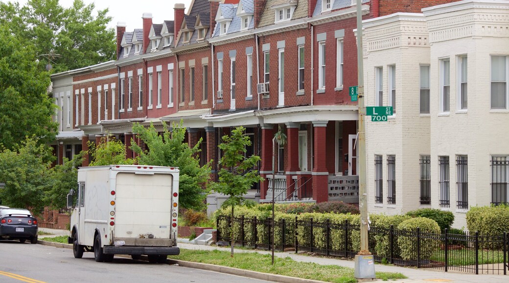 Gallaudet showing heritage elements and a house