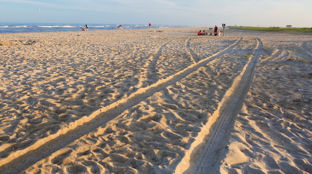 Chincoteague inclusief een zandstrand