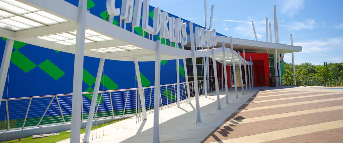 Mississippi Children\'s Museum which includes signage