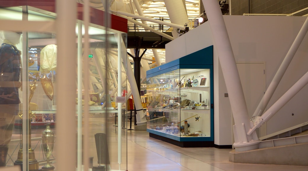 National Air and Space Museum Steven F. Udvar-Hazy Center which includes interior views