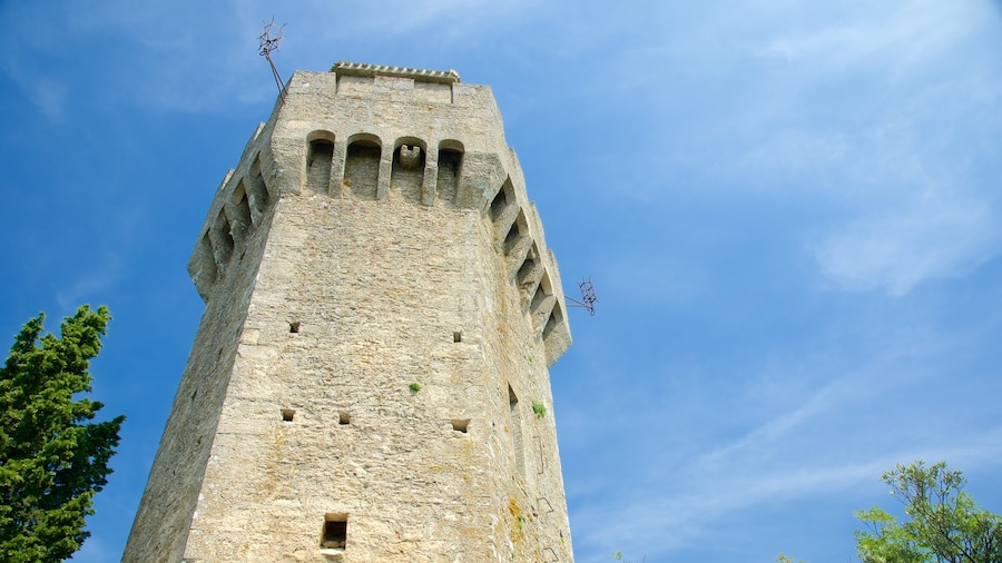 Montale Tower which includes heritage elements and château or palace