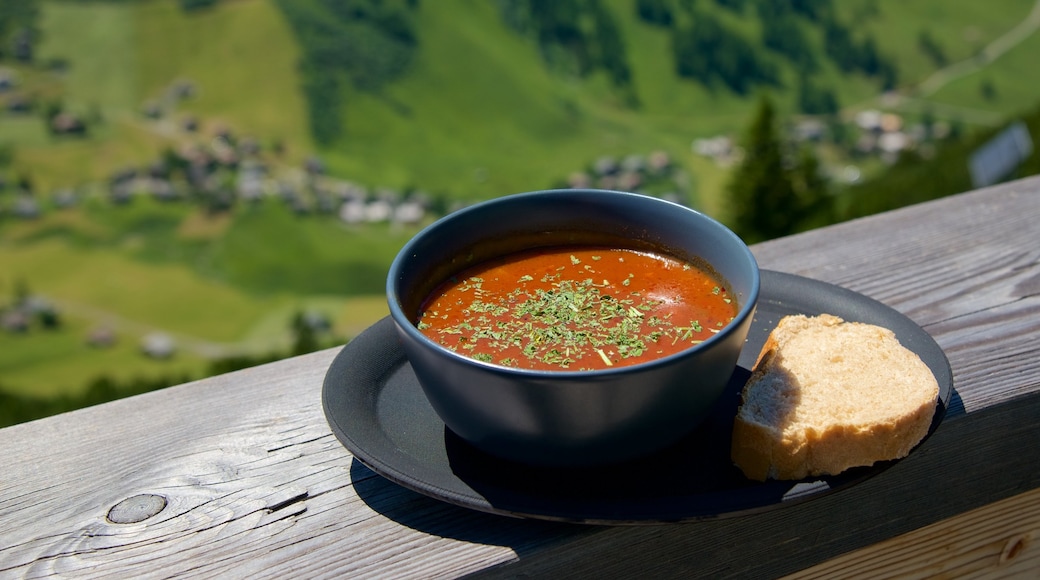 Malbun caratteristiche di vista e cibo