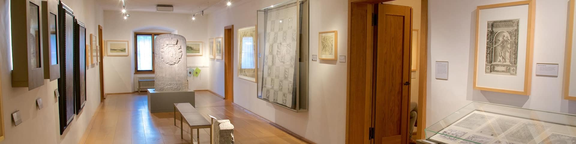 Liechtenstein National Museum which includes interior views