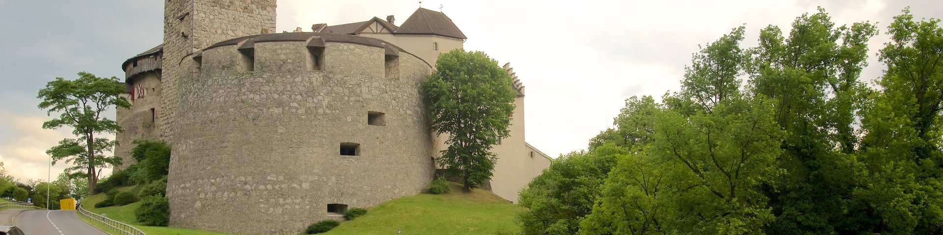 Vaduz Castle showing chateau or palace, tranquil scenes and heritage architecture