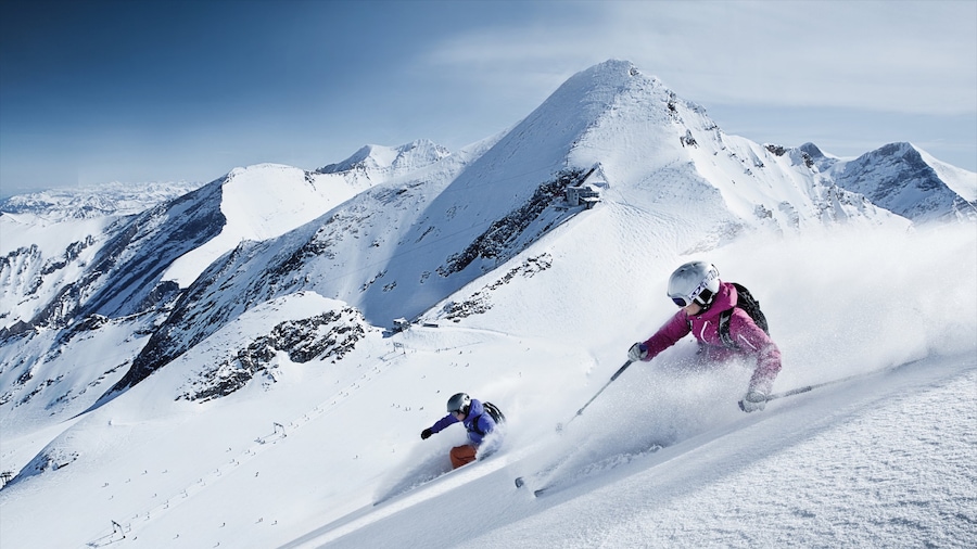 Zell am See-Kaprun featuring mountains, snow skiing and snow
