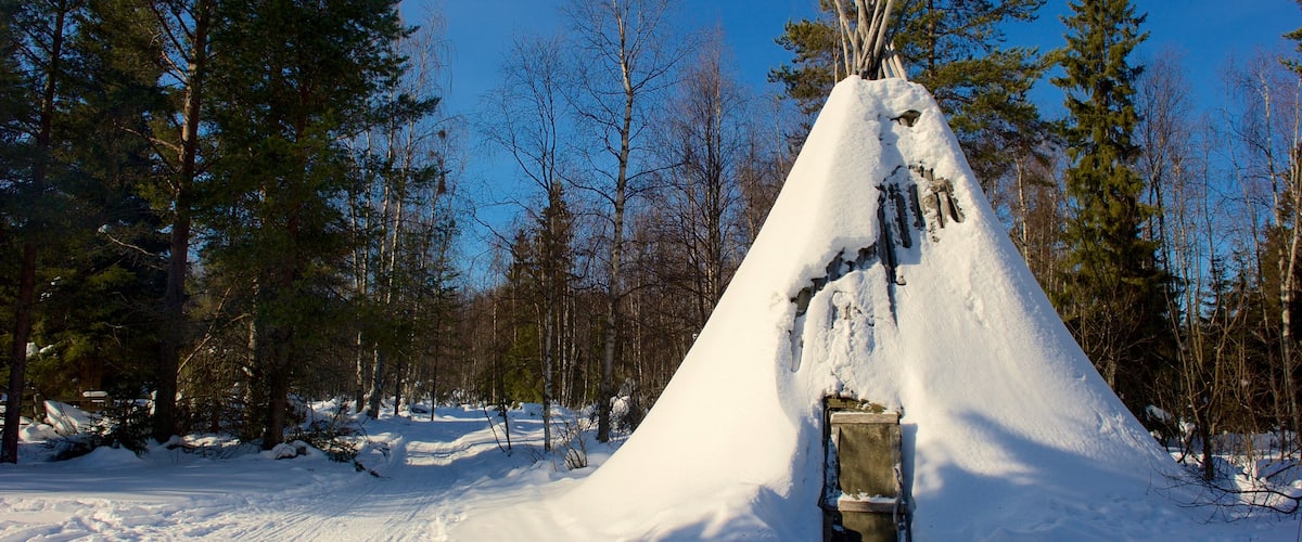 Kemi showing snow