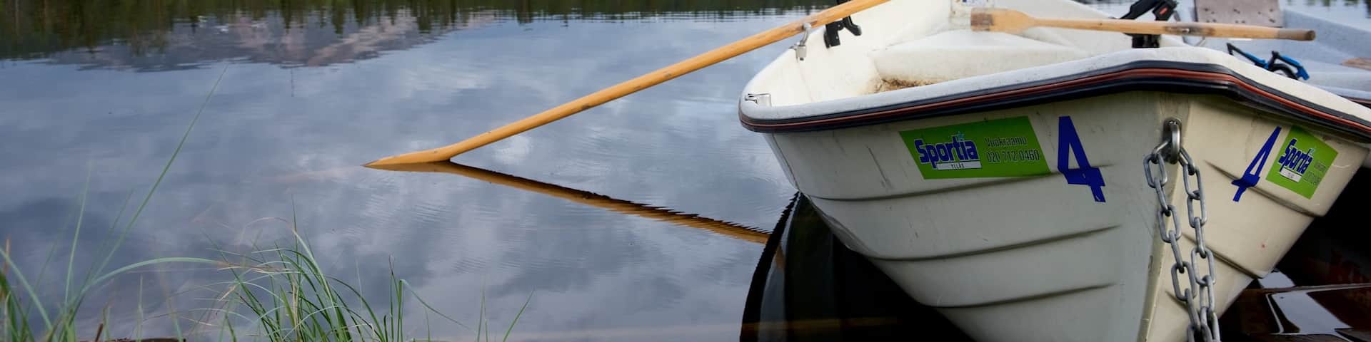 Pallas-Yllastunturi National Park featuring kayaking or canoeing, tranquil scenes and a river or creek