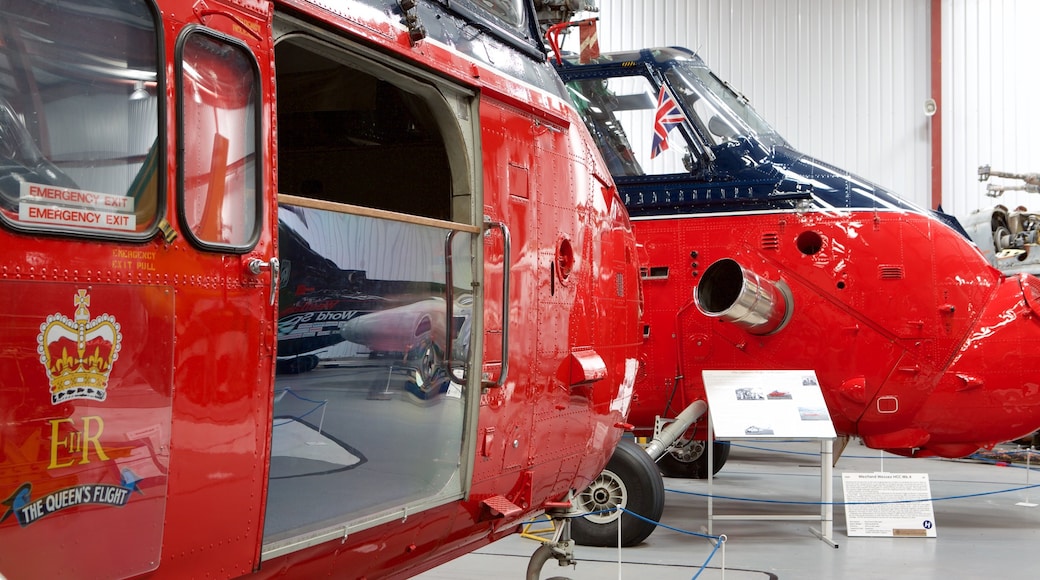 International Helicopter Museum som inkluderar flygplan