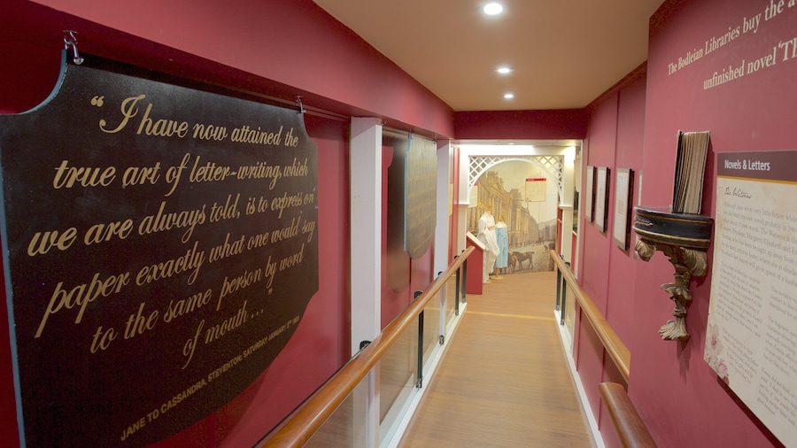 Jane Austen Centre which includes interior views