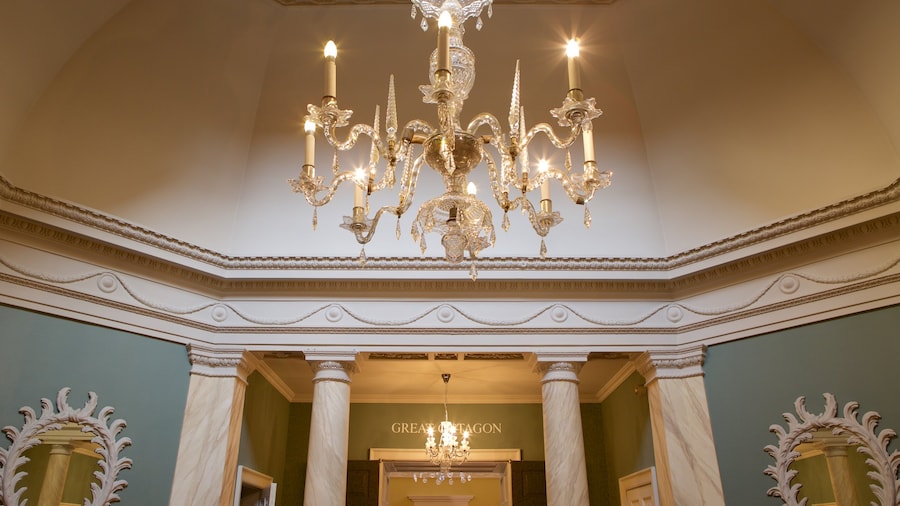 Bath Assembly Rooms showing interior views