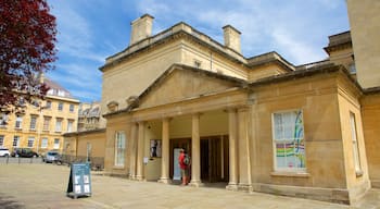 Bath Assembly Rooms mostrando arquitetura de patrimônio