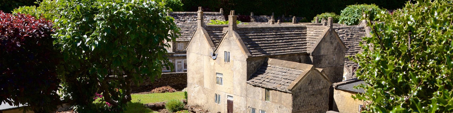 The Model Village showing a small town or village and a house
