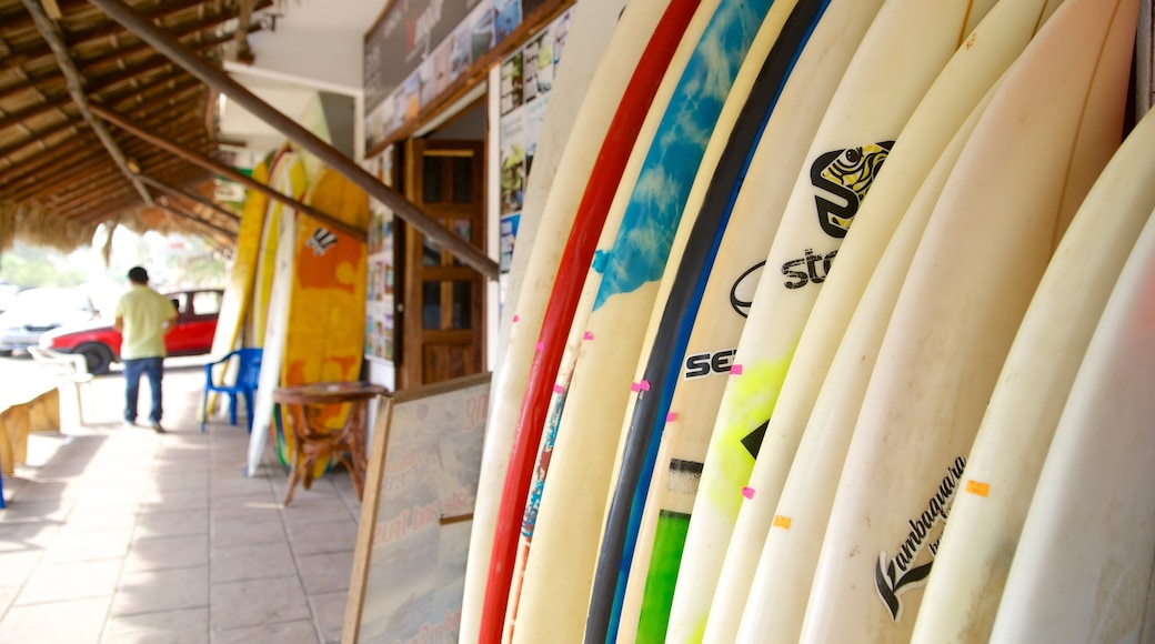 Zicatela Beach featuring surfing