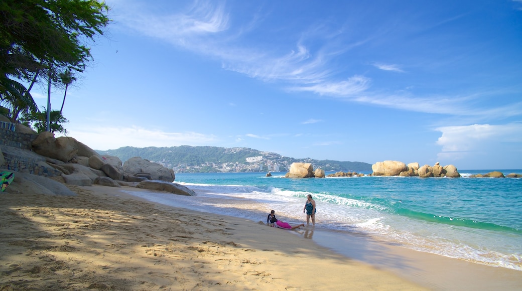 Playa Condesa das einen Strand