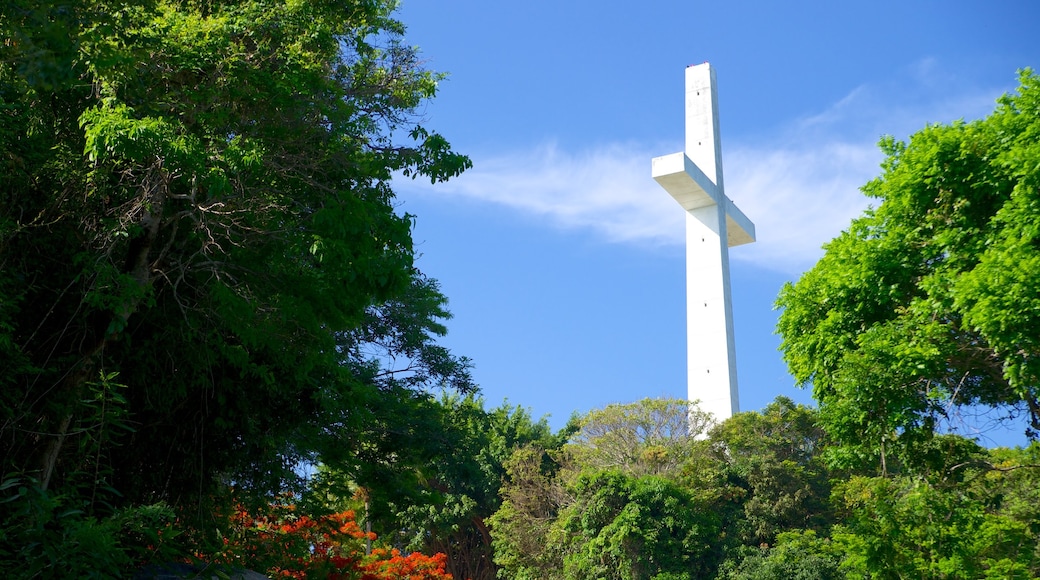 Capilla de la Paz showing religious aspects and a monument