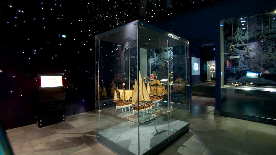 Naval Historical Museum which includes interior views