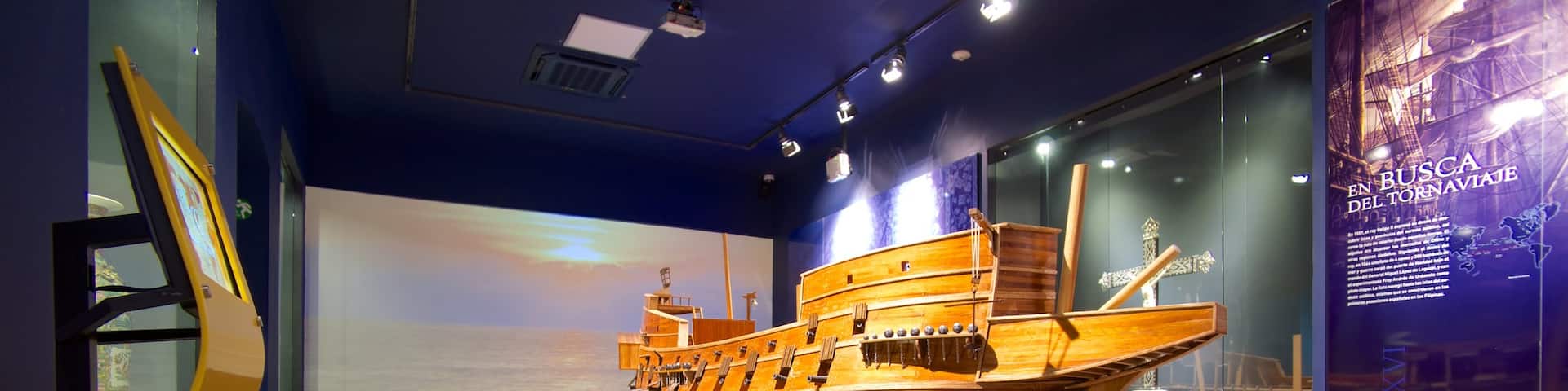 Naval Historical Museum showing interior views