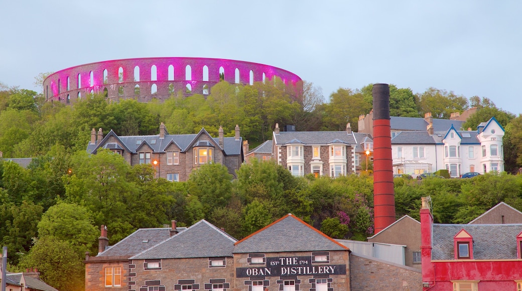 Oban showing heritage architecture and heritage elements