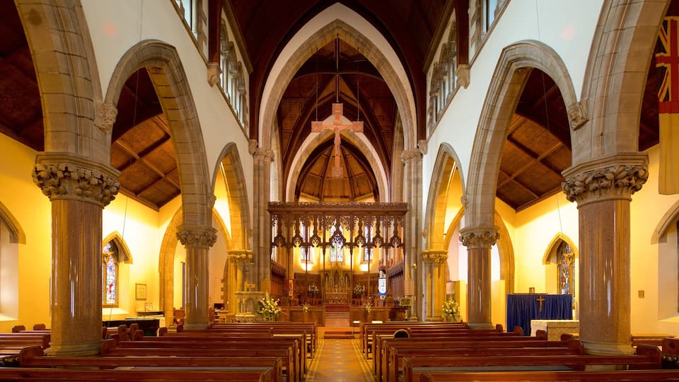 Inverness Cathedral showing heritage elements, a church or cathedral and heritage architecture