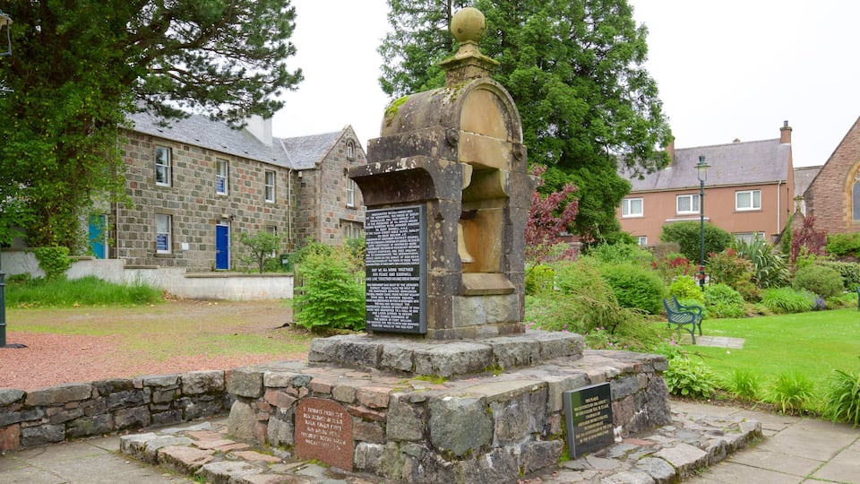 Fort William montrant patrimoine historique, monument et statue ou sculpture