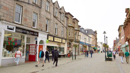 Fort William featuring street scenes