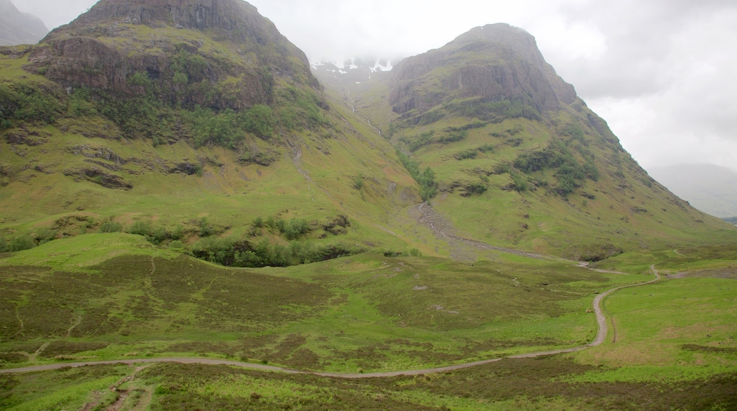 Glencoe showing mountains and tranquil scenes