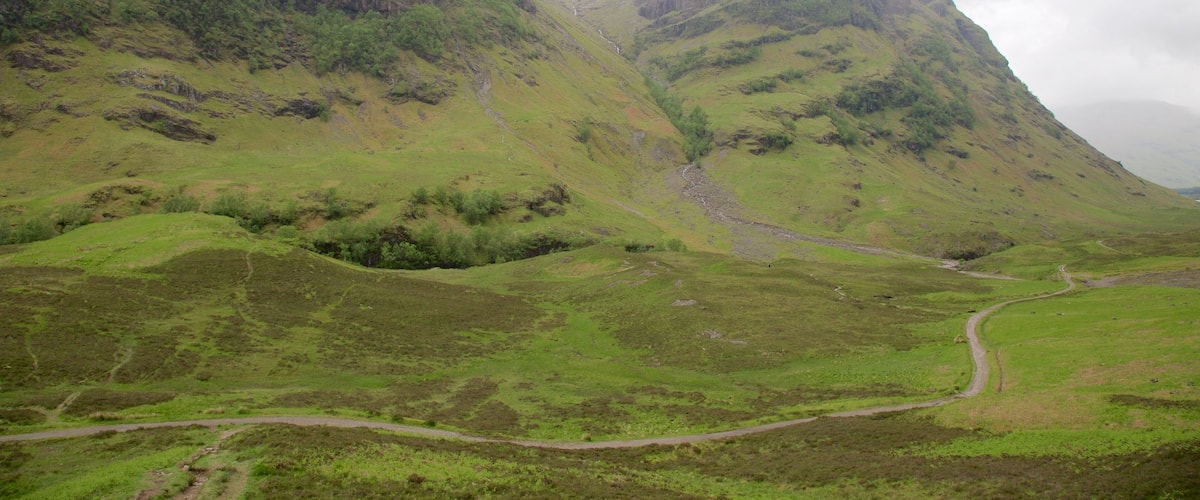 Glencoe qui includes montagnes et scènes tranquilles