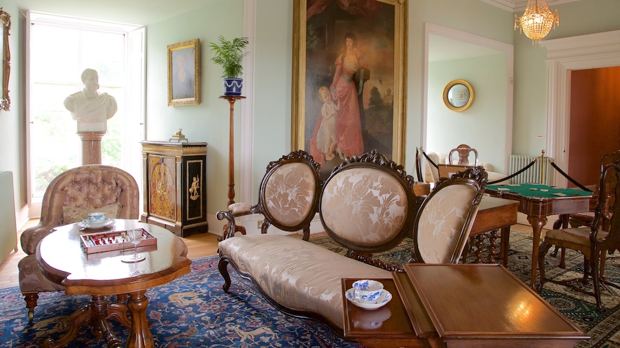 Dunvegan Castle which includes interior views, a house and heritage elements