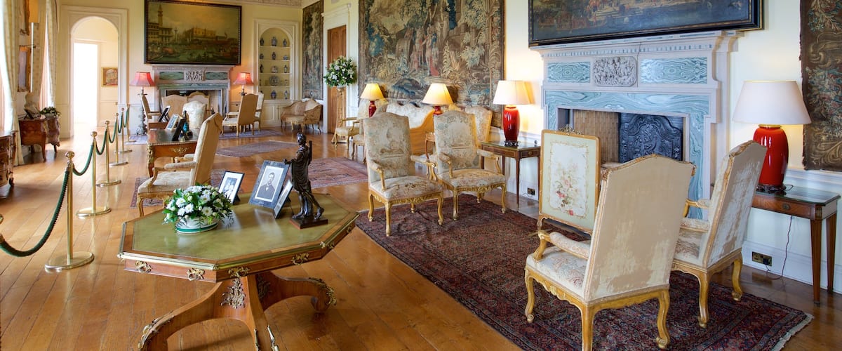 Dunrobin Castle which includes heritage elements, a castle and interior views
