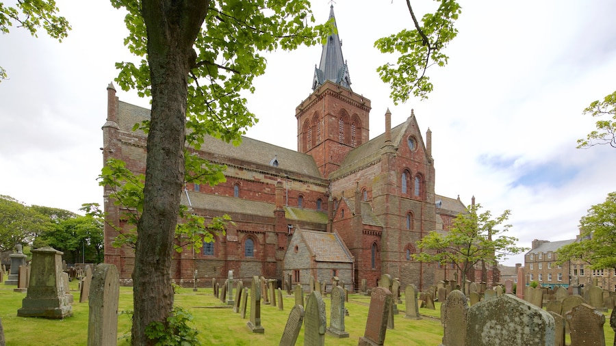 St. Magnus Cathedral which includes heritage elements, a cemetery and a church or cathedral