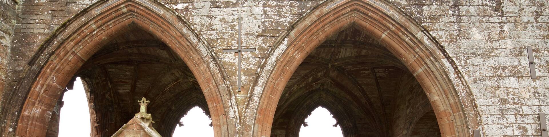 Fortrose Cathedral showing a church or cathedral, heritage architecture and heritage elements